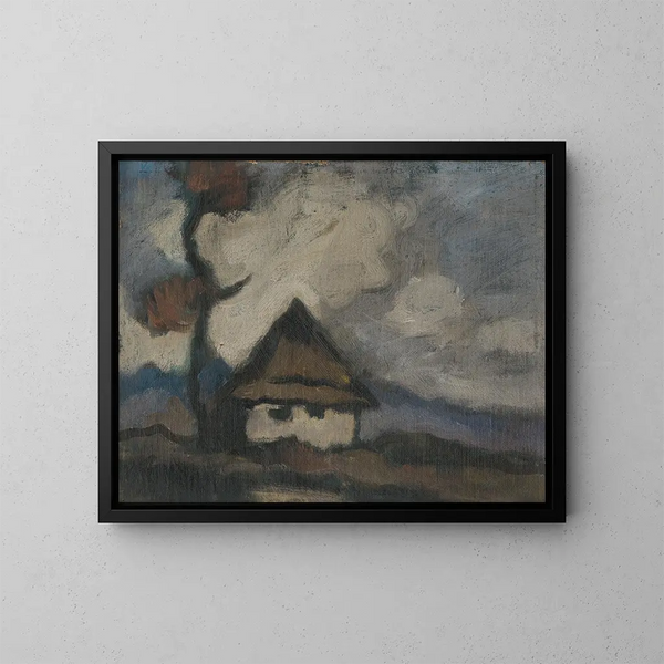 Solitudine - Zolo Palugyay — quadro incorniciato alla parete