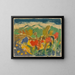 Dopo mezzogiorno d'estate in montagna - Zolo Palugyay — quadro incorniciato alla parete
