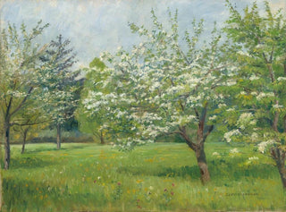 Alberi in fiore - Zora von Preradovic — vista dell’opera