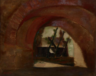 Zygmunt Krl - Bridge and a the Church in Terlikwka.webp