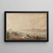 Vista di Varsavia dal lato della chiesa di Loreto nel quartiere di Praga - Zygmunt Vogel — quadro incorniciato alla parete