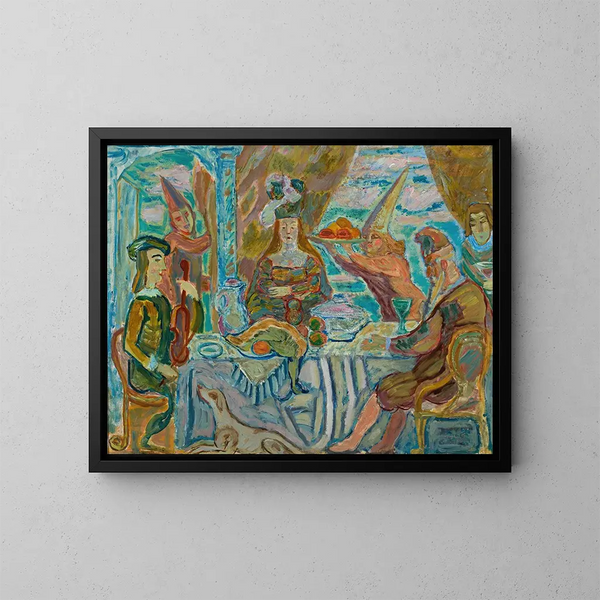 Banquet - Zygmunt Waliszewski — quadro incorniciato alla parete