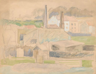 Schizzo di un paesaggio urbano - Zygmunt Waliszewski — vista dell’opera