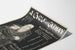 Poster vintage A Cycle of Cathay stile stampa cinese