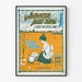 Poster vintage A Japanese Baby Song di Gustav Luders