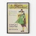 Poster vintage del teatro americano - A Moral Entertainment