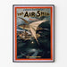 Poster Vintage The Air Ship - Commedia Musicale di J.M. Gaites