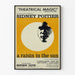 Poster vintage del teatro A Raisin in the Sun con Sidney Poitier