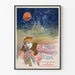 Poster Vintage A Tre Fili di Filato - Decorazione Murale Letteraria