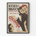 Poster vintage teatro commedia A Touch of Brimstone