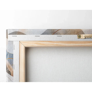 Tableau Abstrait – Fusion Minérale