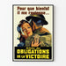 Poster vintage Acquista le Obbligazioni della Vittoria