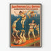 Poster vintage Circus Adam Forepaugh e Sells Brothers