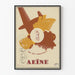 Poster vintage Mal des Transports AEÏNE