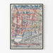 Poster vintage Istituto del Mondo Arabo 1981 consultazione architetti