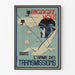 Poster vintage militare Impegnarsi nell'Esercito delle Trasmissioni