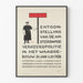 Poster vintage esposizione polizia del traffico Amsterdam
