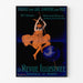 Poster vintage La Revue illustrée, presentato in una cornice sottile su una parete chiara.