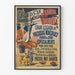 Poster Vintage Agenzia delle Fabbriche Americane Carlos Sriber