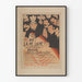 Poster vintage teatro La Pépière rivista