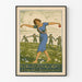 Poster vintage 1914 Accademia Federale Svizzera
