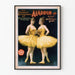 Poster vintage Aladdin Jr A una storia di una lampada meravigliosa