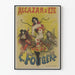 Poster vintage Alcazar d'Été par E. Fougère