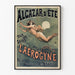 Poster vintage Alcazar d'estate - L'aerogino del Professore del Laar