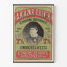 Poster vintage Alcazar d'inverno concerto Mr Bienfait
