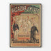 Poster vintage Alcazar d'Hiver operetta L'Enlèvement des Sabines