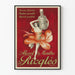 Poster vintage Ricqlès di Liquore alla Menta