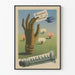 Poster vintage Algésal Baume Antirigidità articolare
