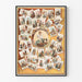 Poster vintage Singer: Tutte le nazioni usano le macchine da cucire
