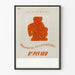 Poster vintage sull'allattamento in rilievo del Dottor Pinard