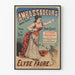 Poster vintage Ambasciatori Champs-Élysées di Elyse Faure