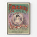Poster vintage Ambasciatori Champs Élysées Violetta Galop