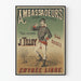 Poster vintage Ambassadeurs J. Tilloy a Parigi