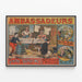 Poster vintage I Quattro Vendôme Lavanderia Musicale — quadro incorniciato alla parete