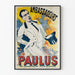 Poster vintage Ambassadeurs Paulus il cantante popolare