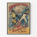 Poster vintage Ambasciatori Quadriglia delle Clodoches