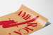 Poster decorativo America ? con fucile rosso