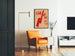 Poster decorativo America ? con fucile rosso