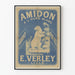 Poster vintage Amidon alla Orsa Bianca E.Verley Lille