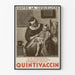 Poster vintage contro la pertosse - Ampho-Quintivaccino