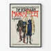 Poster vintage Amsterdam Jordaan Manus Peet