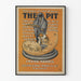 Poster vintage The Epic of the Wheat - The Pit di Frank Norris