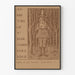Poster storico vintage Harvard College
