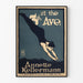 Poster vintage di Annette Kellermann in 5th Ave