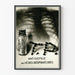 Poster vintage di antisettico delle vie respiratorie