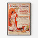 Poster antico 9a esposizione industriale Antwerpens Rubenskring 1896